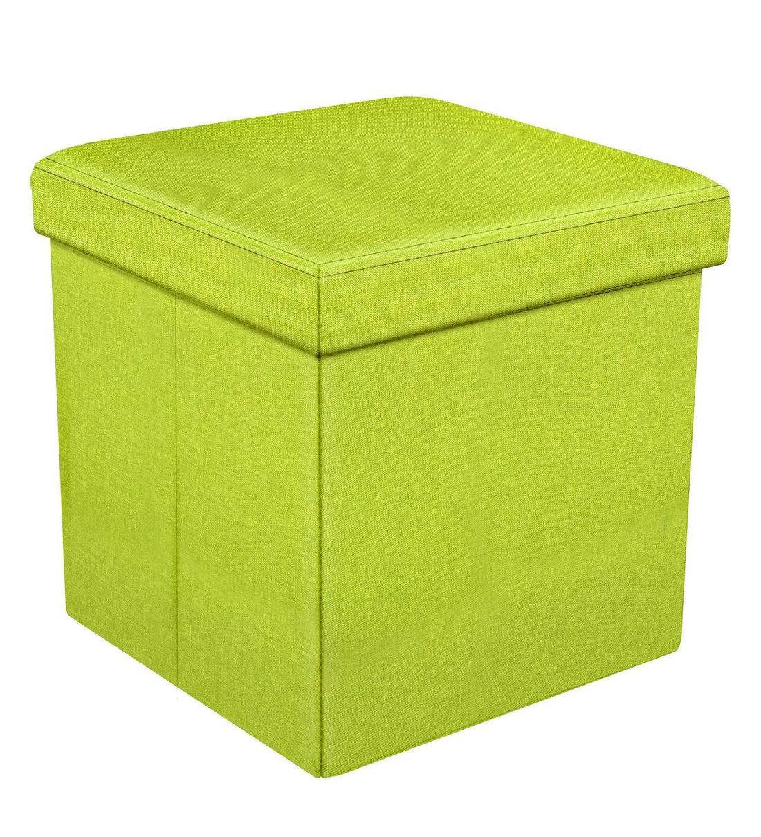 Buy Ottoman In Green Colour by Storyhome Online Ottomans Seating Furniture Pepperfry