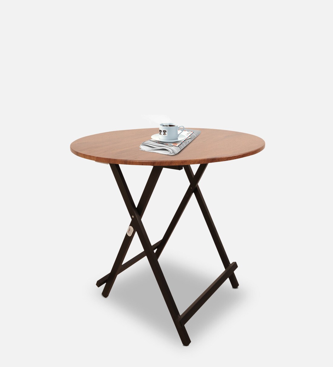 Buy Foldable Round Coffee Table In Multicolour Colour By Online E Trade ...