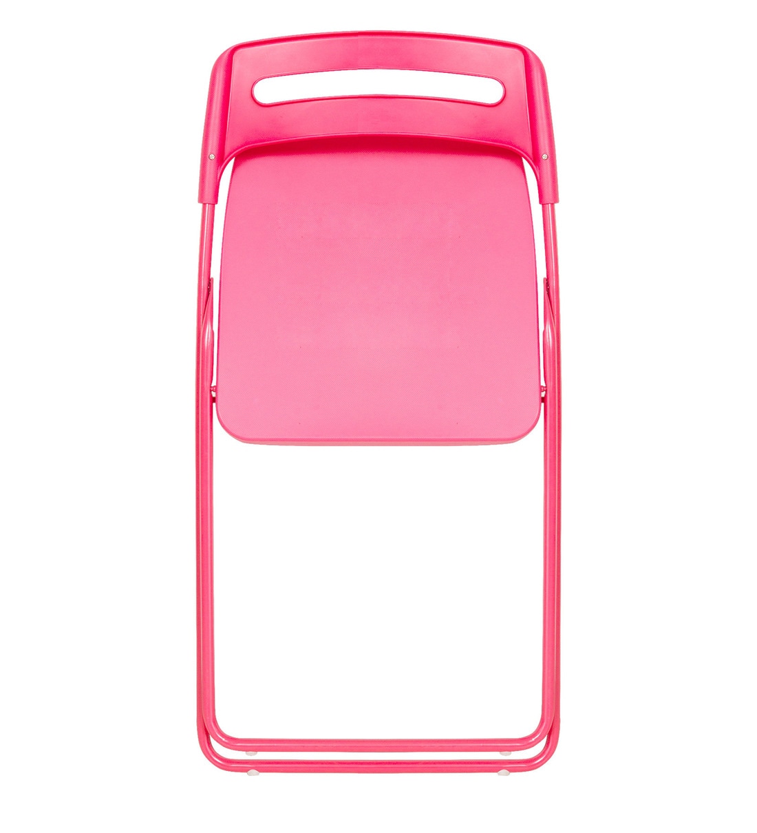 Buy Folding Metal Chair in Pink Colour by Storyhome Online Metal