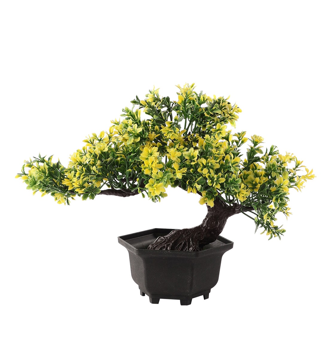 Buy Plastic Yellow Bonsai Artificial Plants Online Artificial Plants