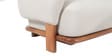 Forum Suede Upholstery 1+1 Seater Sofa Set In Beige Color