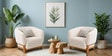 Forum Suede Upholstery 1+1 Seater Sofa Set In Beige Color