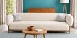 Forum  Beige Suede Upholstery 4 Seater Sofa Set