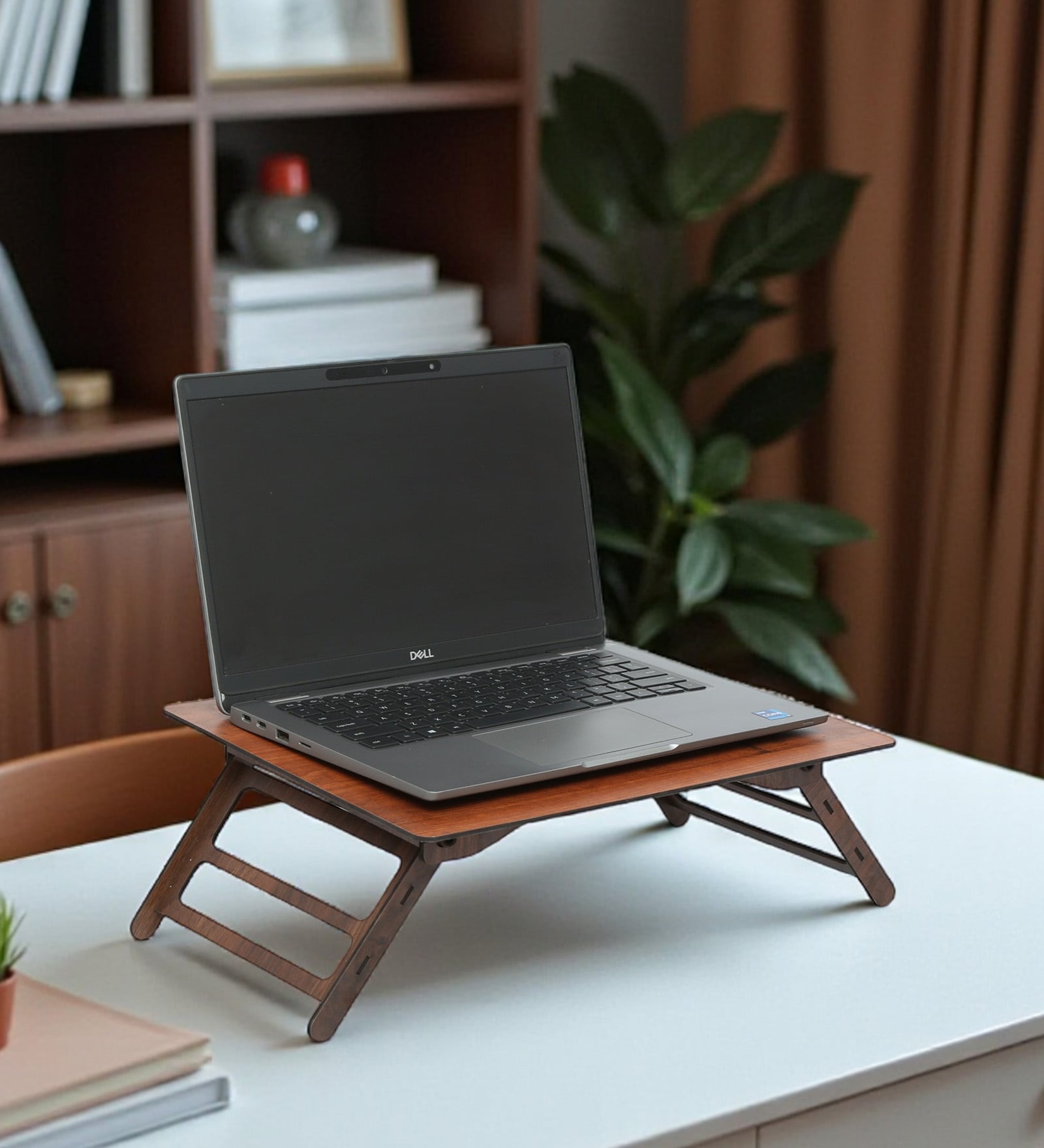 Folding Breakfast & Laptop Stand