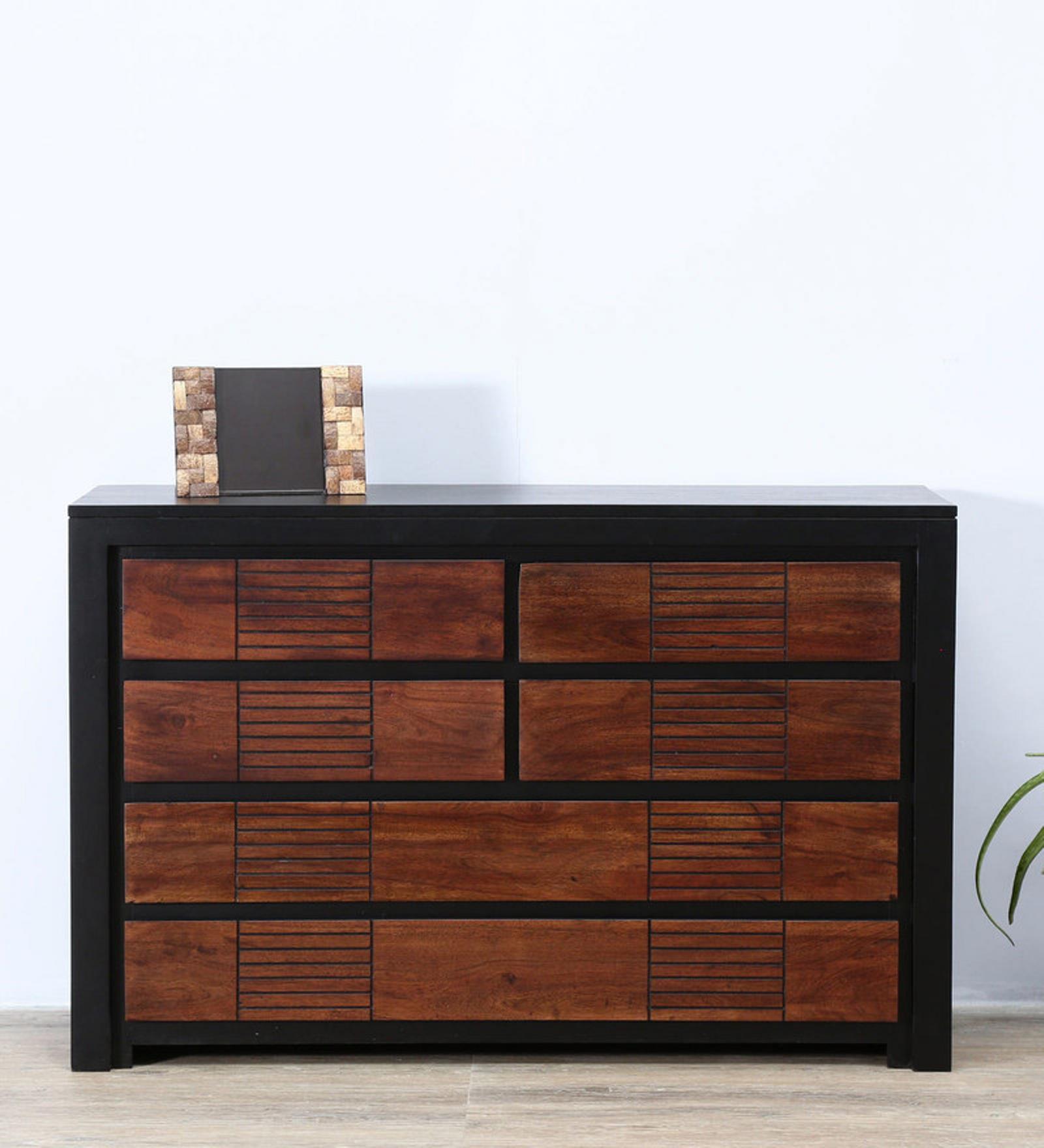 Buy Forks Chest of Six Drawers in Dual Tone Finish on Rent Online Chest of Drawers Furniture