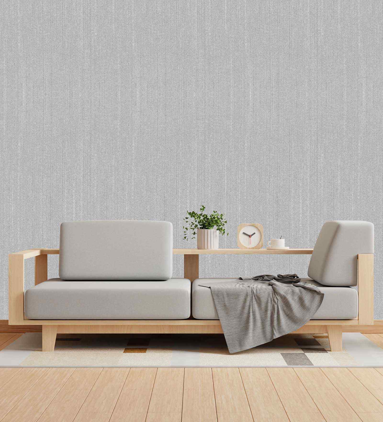 Fortress Grey Design Subtle Elegance Modern Style Wallpaper