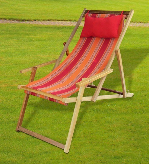 Buy Foldable Outdoor Relax Chair In Sunrise Stripe By Hang It