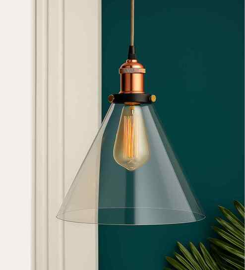 Forli Transparent Glass Hanging Light