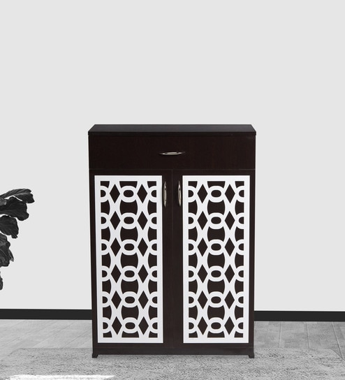 Fort Mordern Shoe Cabinet In Wenge Finish