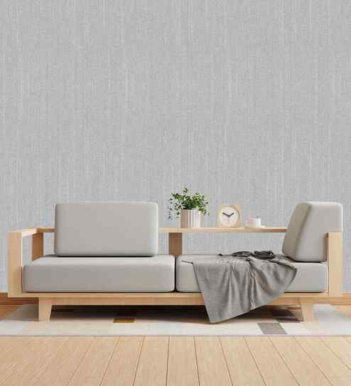 Fortress Grey Design Subtle Elegance Modern Style Wallpaper