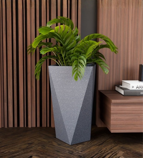 Grey German Polymer Diamond Shape Planter Dmd 24 Inch-image-28