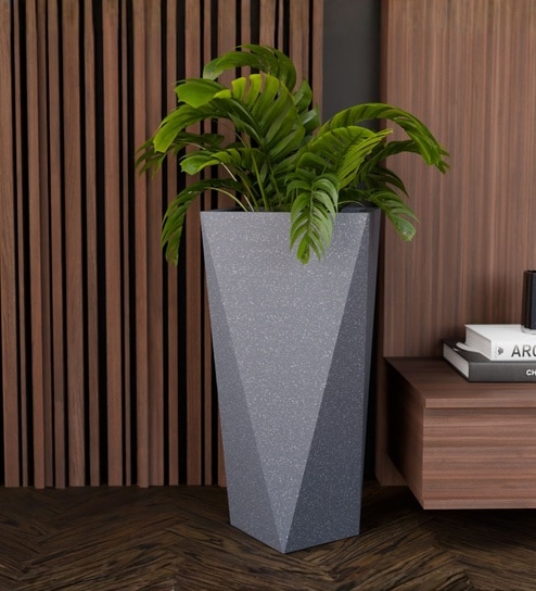 Grey German Polymer Diamond Shape Planter Dmd 30 Inch-image-26