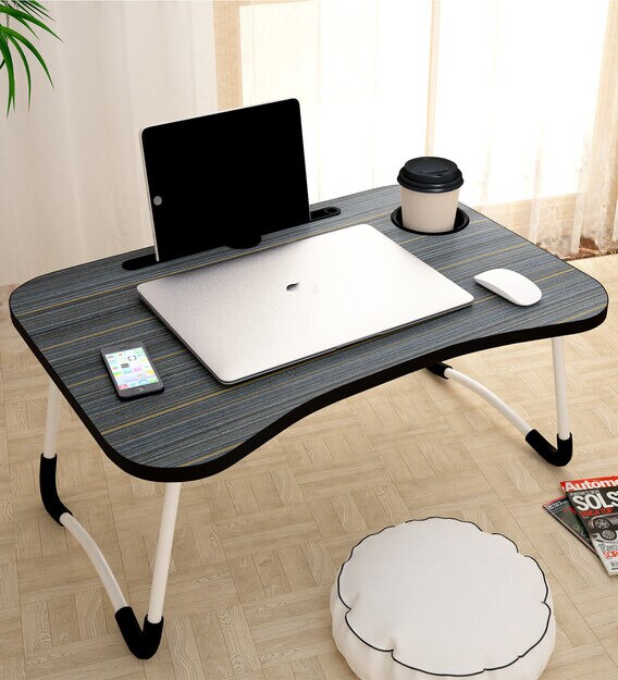 Buy Foldable Multi Purpose Laptop Table By Story Home Online Portable Tables Tables Furniture Pepperfry Product