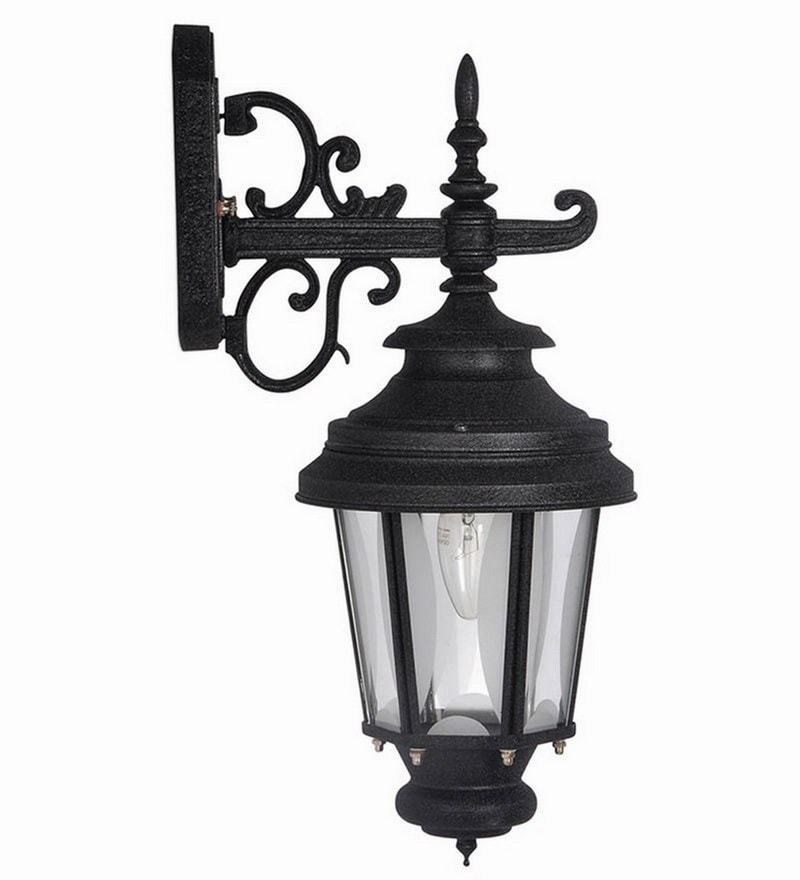 Buy Black Aluminium And Glass Outdoor Lighting By Fos Lighting Online
