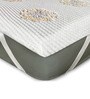 Bliss (78x72) Foam King Size Mattress Topper in White Colour