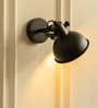 Focus Reading Wall Light Black Polished with Rotation Adjustment Pack of 1