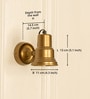 Focus Reading Wall Light Brass Antique Finish with Rotation Adjustment Pack of 1