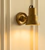 Focus Reading Wall Light Brass Antique Finish with Rotation Adjustment Pack of 1