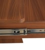 Focuspro Brown Colour Hutch Desk With Storage In Walnut Finish Focuspro Brown Colour Hutch Desk With Storage In Walnut Finish