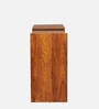 Fold Dressing Cabinet In Tan Finish