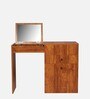 Fold Dressing Cabinet In Tan Finish