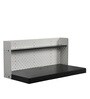 Fold Wall Mounted Writing Table in White & Slate Grey Colour