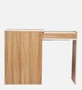 Dresser In Choco Walnut Finish With Seating Stool