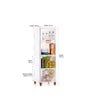 White Foldable Cabinet With Sliding Door Step 4 ( Transparent Door )
