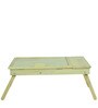 Matize Solid Wood Portable Table in Natural Finish