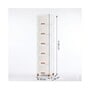 White Foldable Cabinet With Sliding Door 6 Step