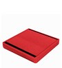 Foldable Ottoman with Storage in Red Colour