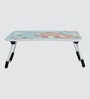 Dog Portable Table in Blue Colour