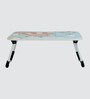Dog Portable Table in Blue Colour
