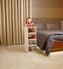 White Foldable Shoes Rack Stackable Shoe Organizer 4 Layer