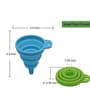 Foldable Silicone Mushroom Shape Oil Funnel