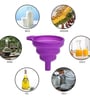 Foldable Silicone Mushroom Shape Oil Funnel