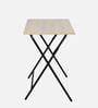 Foldable Study Table in Light Acacia Finish
