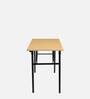 Foldable Study Table in Steam Bleach Finish