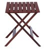 Gale Solid Wood Outdoor Coffee Table in Brown Finish