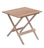 Gale Solid Wood Outdoor Coffee Table in Natural Finish Gale Solid Wood Outdoor Coffee Table in Natural Finish