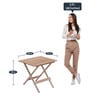 Gale Solid Wood Outdoor Coffee Table in Natural Finish Gale Solid Wood Outdoor Coffee Table in Natural Finish