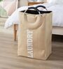 Beige Folding Laundry Bag 40 LTR