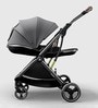 Folding Luxury Travel Stroller in Coballe Grey Colour