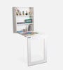 Wall Mounted Table in Wool White Finish