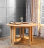 Foldy 4 Seater Folding Dining Table In Natural Finish