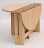Foldy 4 Seater Folding Dining Table In Natural Finish