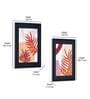Foliage 3D Set of 2 Brown Engineered Wood Paintings