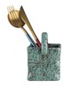 Foliage Green Ceramic Cutlery Holder