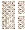 Foliage Madhuban Floral Waffle Cotton 250 GSM Bath & Hand Towel Set