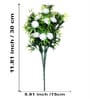 Foliyaj Artificial White Gerba 1 Bunch